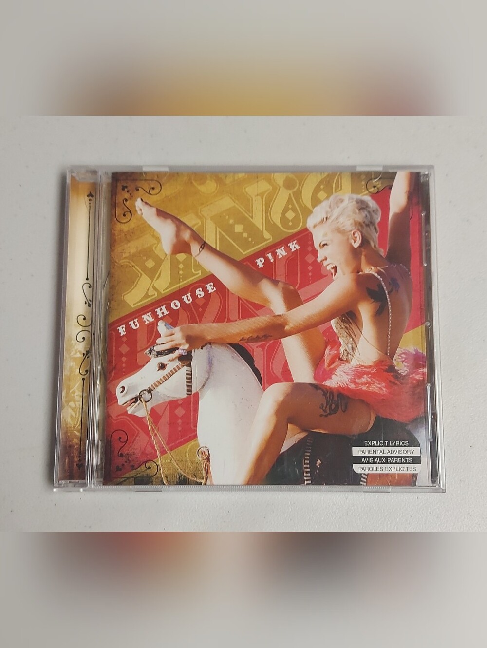 P!nk - Funhouse Audio CD Album 2008 Pop Rock So What Sober